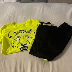 NWOT “PLAY COOL” active Wear set